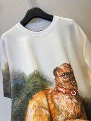 Loewe 25 Painting T-shirt Multicolor Cotton