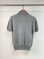 MIUMIU KNITTED POLO SHIRT STYLE 308