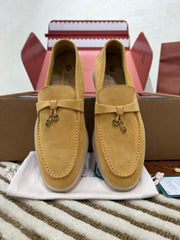 LP LOAFERS 25S IN AMBER YELLOW SUEDE