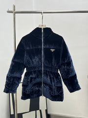 PRADA 25S VELVET JACKET 536