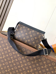 LV 25S GASTON WEARABLE WALLET 22 IN MONOGRAM MACASSAR CANVAS