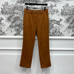 GUCCI 25S HIGH WAIST PANTS 262955
