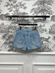 SHORT PANT DENIM JACQUARD SLATE BLUE 266726