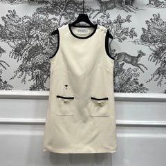 DIOR SLEEVELESS SHIFT DRESS 268749