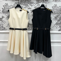 LV ASYMMETRICAL ELEGANT DRESS 268380