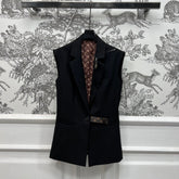 LV SLEEVELESS V-NECK VEST JACKET 274515