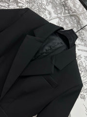 LV SHORT-SLEEVE BLAZER DRESS 274529