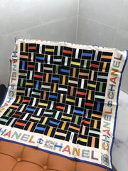 CHANEL 25S SCARF 90 IN SILK 704587
