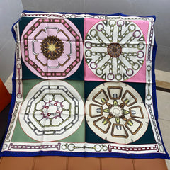 HERMES 25S SCARF 90 IN SILK 703667