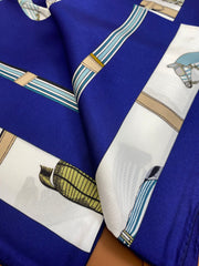 HERMES 25S SCARF 90 IN SILK 703707