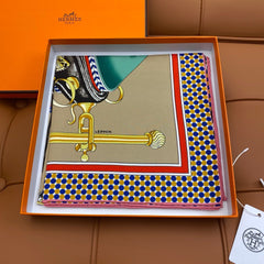 HERMES 25S SCARF 90 IN SILK 709678