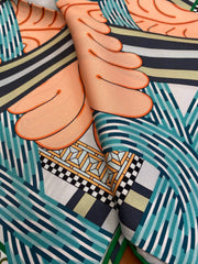 HERMES 25S SCARF 90 IN SILK 709683