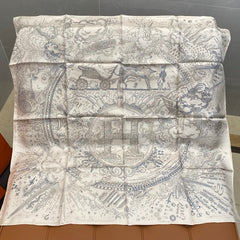 HERMES 25S SCARF 90 IN SILK 709690