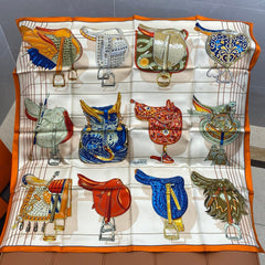 HERMES 25S SCARF 90 IN SILK 718480