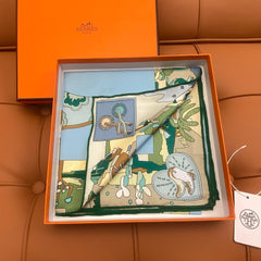 HERMES 25S SCARF 90 IN SILK 718482