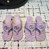 GG THONG SANDALS 55 LAVENDER CALKSKIN