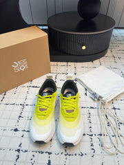 LW CLOUDTILT 2.0 SNEAKER WHITE AND LEMON POLYESTER