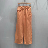 CC 25 Straight Jeans Orange Cotton