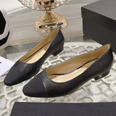 cc pump 2.5 black lambskin