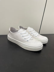 LP CLASSIC BISCUIT SNEAKERS WHITE CALFSKIN