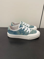 LP CLASSIC BISCUIT SNEAKER SAPPHIRE CALFSKIN