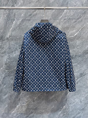 LV COBALT BLUE MONOGRAM JACKET 239553