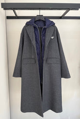 PRADA 25S LONG WOOL COAT 485