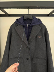 PRADA 25S LONG WOOL COAT 485