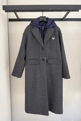 PRADA 25S LONG WOOL COAT 485