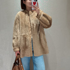 MAX MARA 25S SHEEPSKIN COAT 005
