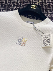 Loewe 25 Slim Sleeved T-Shirt Tencel