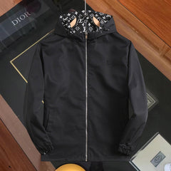 LV DOUBLE-SIDED JACKET BLACK 239003