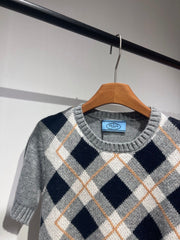 PRADA SHORT-SLEEVE SWEATER STYLE 72