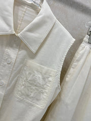 LINEN 25S BLAZER TROUSERS SET 265614