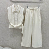 LINEN 25S BLAZER TROUSERS SET 265614