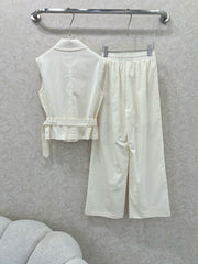 LINEN 25S BLAZER TROUSERS SET 265614