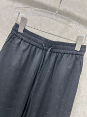 LOUIS VUITTON WIDE-LEG PANTS WITH MONOGRAM PATTERN 275196