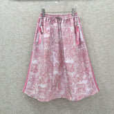 DIOR PRINTED FLARED MAXI DRESS 275172