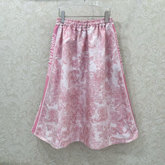 DIOR PRINTED FLARED MAXI DRESS 275172