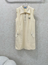 PRADA SLEEVELESS DRESS WITH ZIPPER DETAIL 269153
