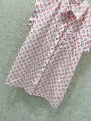 LV SLEEVELESS LOGO PRINT TOP 269947