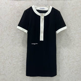 DIOR NEW SHORT-SLEEVE DRESS 269970