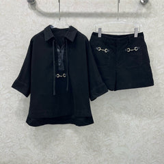 GUCCI TOP AND SHORTS SET STYLE 72