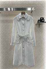 CHANEL 25S BELTED TRENCH COAT 265575