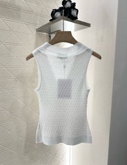 CHANEL 25S ACCORDION-KNIT BLAZER 265527