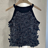 CHANEL 25S OFF-SHOULDER TANK TOP 265584