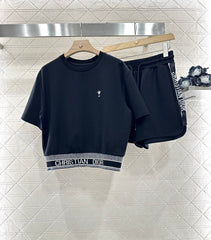DIOR SHORT SLEEVE SET 25S IN COTTON 265645