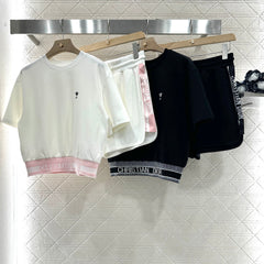 DIOR SHORT SLEEVE SET 25S IN COTTON 265645