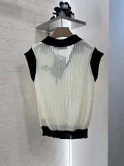 DIOR V-NECK KNIT SWEATER 276687