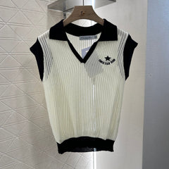 DIOR V-NECK KNIT SWEATER 276687